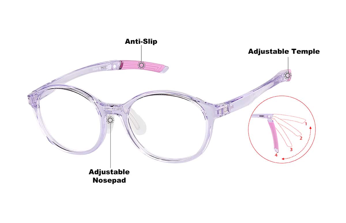 Image of Zunnies - Round Sports Glasses