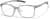 Angle view of Zunnies - Rectangle Sports Glasses 2049112 in Gray thumbnail