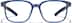 Zunnies - Rectangle Sports Glasses 2049116 in Blue