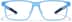 Zunnies - Rectangle Sports Glasses 2049216 in Sky Blue