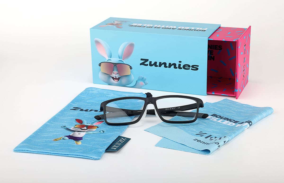 Image of Zunnies - Rectangle Sports Glasses