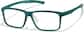 Angle view of Zunnies - Rectangle Sports Glasses 2049224 in Emerald Green thumbnail