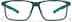 Zunnies - Rectangle Sports Glasses 2049224 in Emerald Green