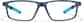 Front view of Zunnies - lentes deportivos rectangulares 2049316 in Azul thumbnail