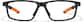 Front view of Zunnies - Rectangle Sports Glasses 2049321 in Black thumbnail