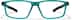 Zunnies - Rectangle Sports Glasses 2049324 in Teal Green