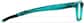 Side view of Zunnies - Rectangle Sports Glasses 2049324 in Teal Green thumbnail