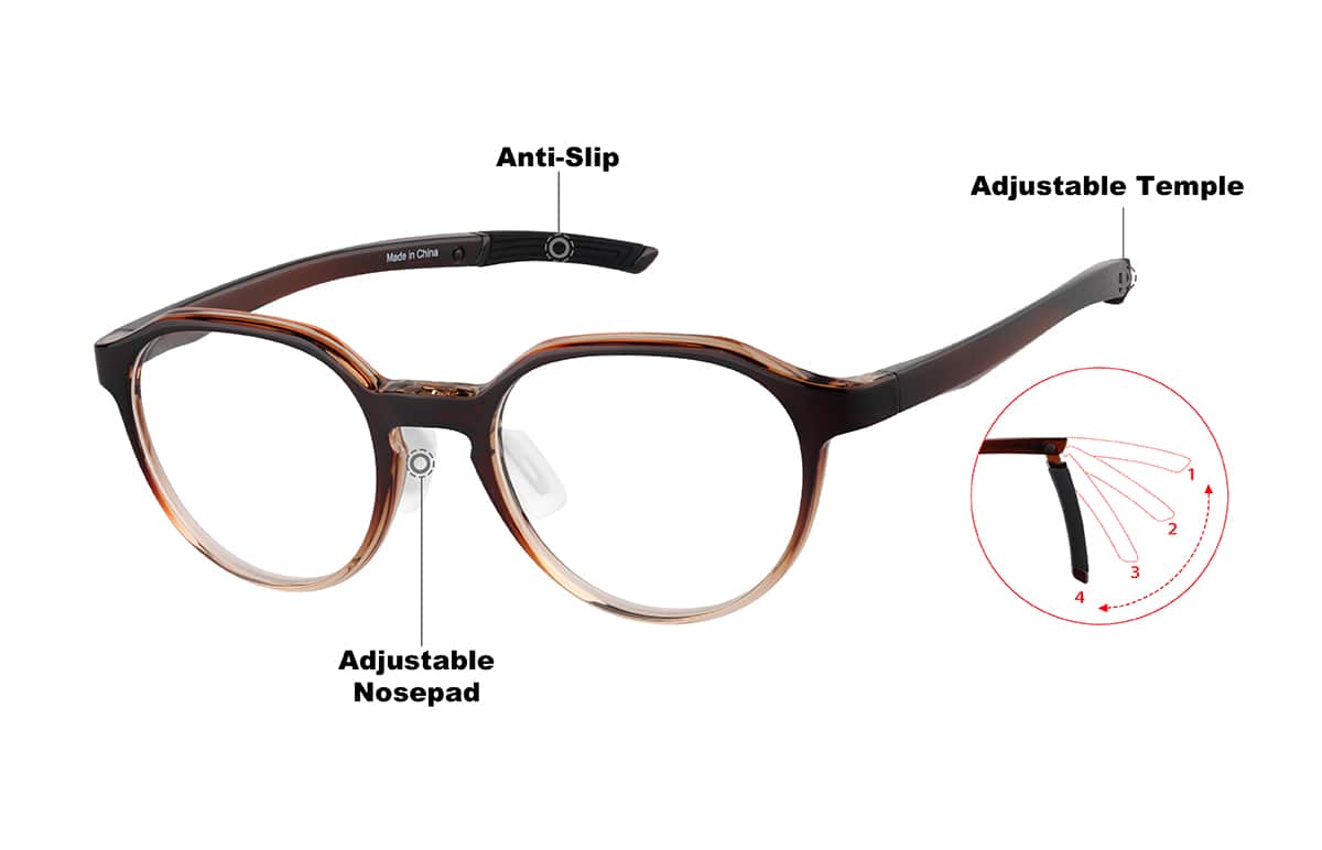 Image of Zunnies - Geometric Sports Glasses