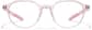 Front view of Zunnies - Geometric Sports Glasses 2049419 in Champagne Pink thumbnail
