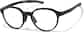Angle view of Zunnies - Geometric Sports Glasses 2049421 in Black thumbnail