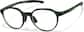 Angle view of Zunnies - Geometric Sports Glasses 2049424 in Green thumbnail