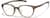 Angle view of Zunnies - Cat-eye Sports Glasses 2049515 in Brown thumbnail