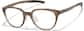 Angle view of Zunnies - Cat-eye Sports Glasses 2049515 in Brown thumbnail