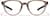 Front view of Zunnies - Cat-eye Sports Glasses 2049515 in Brown thumbnail