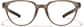 Front view of Zunnies - Cat-eye Sports Glasses 2049515 in Brown thumbnail