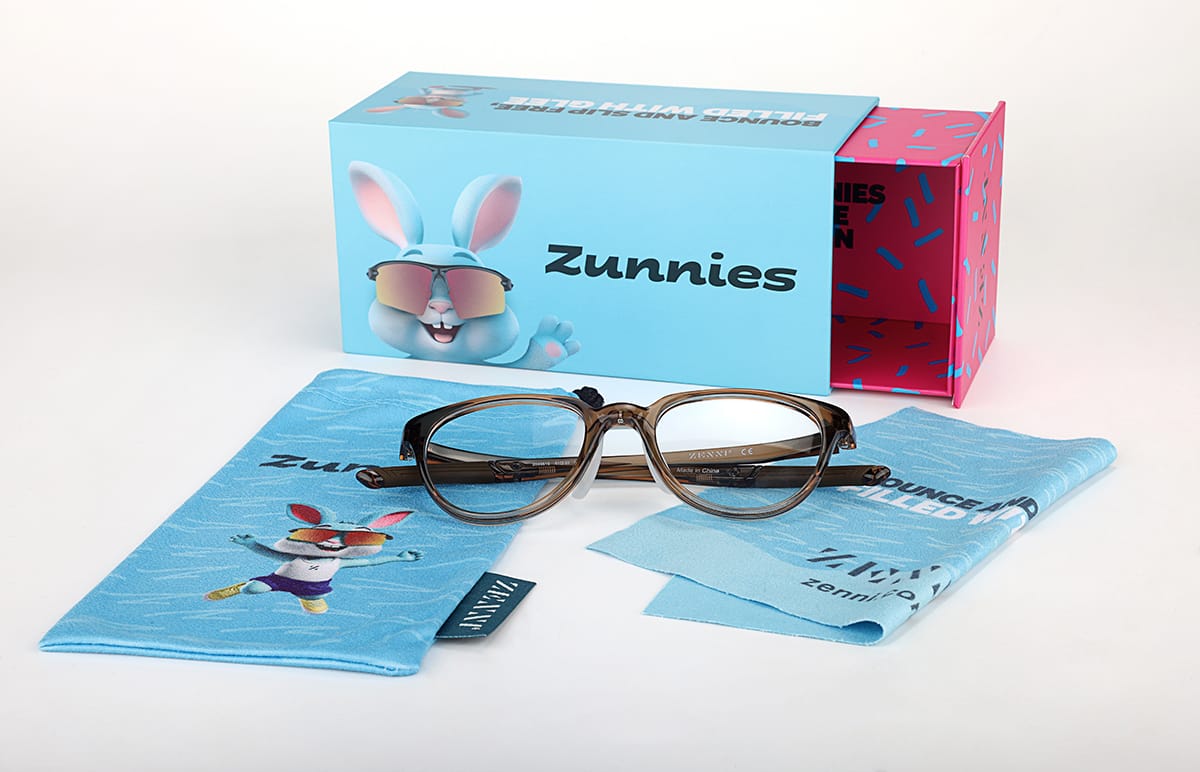 Image of Zunnies - Cat-eye Sports Glasses