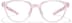 Zunnies - Cat-eye Sports Glasses 2049519 in Champagne Pink