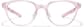 Front view of Zunnies - Cat-eye Sports Glasses 2049519 in Champagne Pink thumbnail