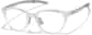 Angle view of Zunnies - Cat-eye Sports Glasses 2049523 in Clear thumbnail