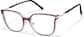 Angle view of Pisces Zodiac Geometric Glasses  2049717 in Purple  thumbnail