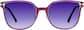 Image of Pisces Zodiac Geometric Glasses  thumbnail