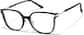 Angle view of Pisces Zodiac Geometric Glasses  2049721 in Black  thumbnail
