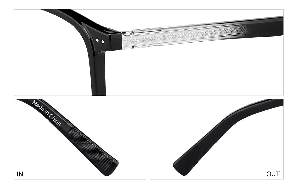 Image of Aquarius Zodiac Square Glasses