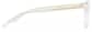 Side view of Aquarius Zodiac Square Glasses 2049823 in Clear thumbnail