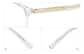 Image of Aquarius Zodiac Square Glasses thumbnail