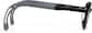 Side view of Lightweight Kids Round Glasses 2050121 in Translucent Gray + Dark Gray Temple Tips thumbnail