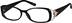 Oval Glasses 205021 in Black