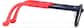 Side view of Lightweight Oval Adjustable Glasses 2050216 in Navy/Red Temple thumbnail