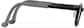 Side view of Lightweight Oval Adjustable Glasses 2050221 in Black/ Dark Gray Temple thumbnail