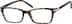 Rectangle Glasses 205225 in Tortoiseshell