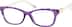 Cat-Eye Glasses 205417 in Purple