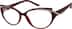 Cat-Eye Glasses 205618 in Red