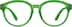 Round Glasses 206024 in Green