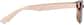 Side view of Rectangle Glasses 206225 in Tortoiseshell thumbnail