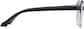 Side view of Square Glasses 206721 in Black thumbnail