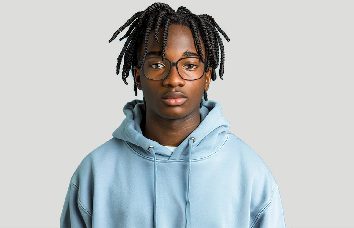 Black Square Glasses #206721 | Zenni Optical