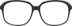 Square Glasses 206721 in Black