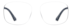 Square Glasses 206721 in Black