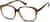 Angle view of Square Glasses 206725 in Tortoiseshell thumbnail