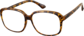 Angle view of Square Glasses 206725 in Tortoiseshell thumbnail