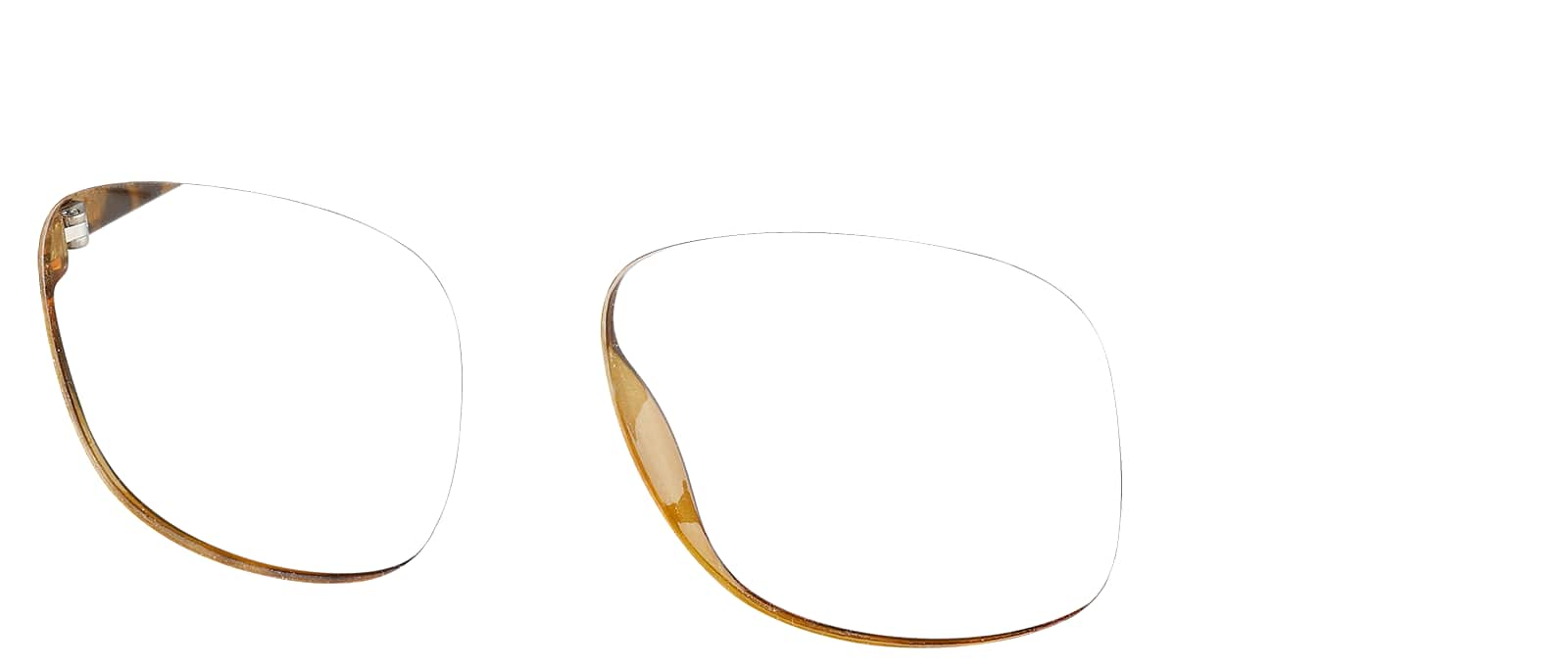 Angle view of Square Glasses 206725 in Tortoiseshell