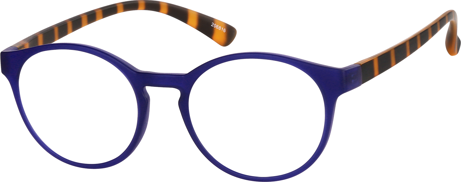 Brown Round Glasses #206815 | Zenni Optical