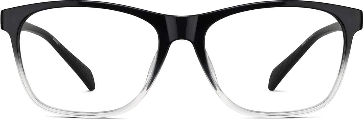 Black Pattern Square Glasses #127921 | Zenni Optical