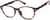 Angle view of Oval Glasses 208225 in Tortoiseshell thumbnail