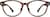 Front view of Oval Glasses 208225 in Tortoiseshell thumbnail