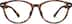 Oval Glasses 208225 in Tortoiseshell